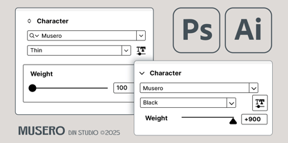 Musero Font Poster 10