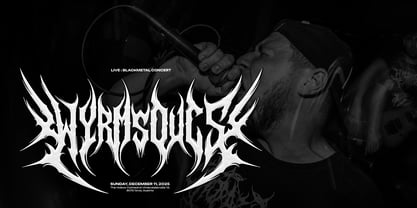 Draxien Font Poster 6