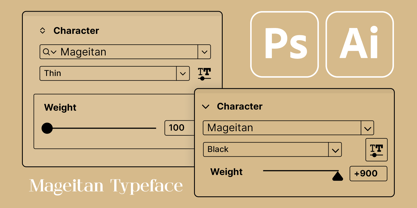 Mageitan Font Poster 10