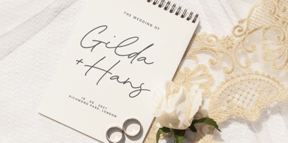 Bunny Kinsley Font Poster 3