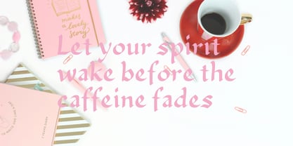 Catherynami Font Poster 3