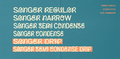 Sanger Font Poster 5