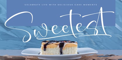 Sparkle Perfection Font Poster 5