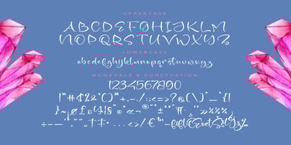 Sparkle Perfection Font Poster 13