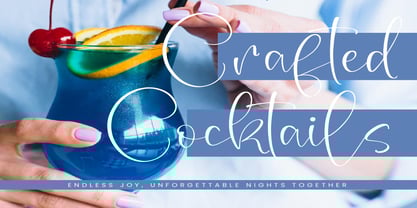 Sparkle Perfection Font Poster 10