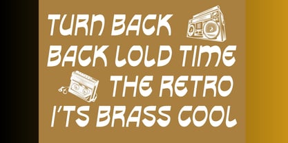 Cudrux Font Poster 6