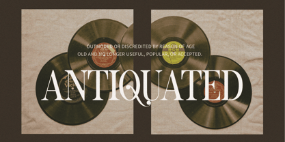 Morins Font Poster 2