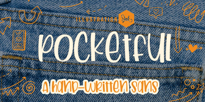 ZP Pocketful Font Poster 2