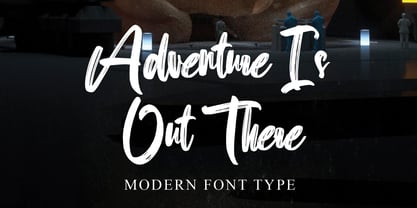 Shouty Demtop Font Poster 3