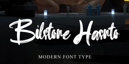 Shouty Demtop Font Poster 4