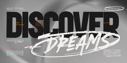 Discover Dreams Font Poster 1