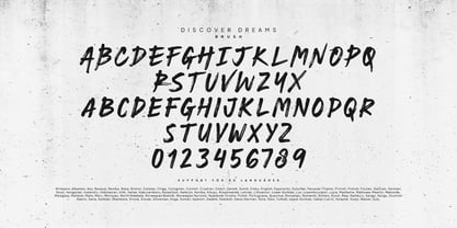 Discover Dreams Font Poster 8