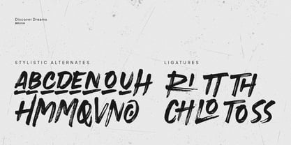 Discover Dreams Font Poster 9