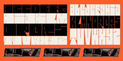 Ruft Font Poster 3