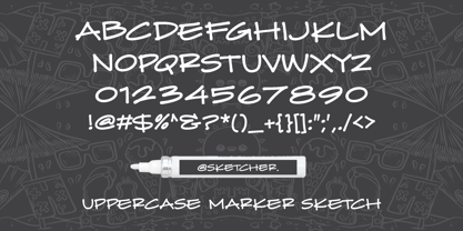 Summer Sketch Font Poster 3