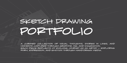 Summer Sketch Font Poster 2