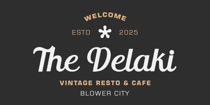 The Drakuta Font Poster 4