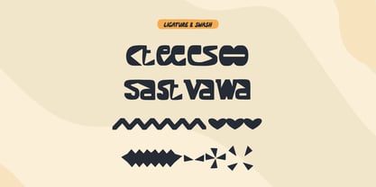 Munch Mallow Font Poster 12
