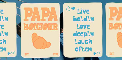 Munch Mallow Font Poster 3