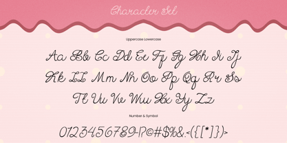 Bluselle Font Poster 9