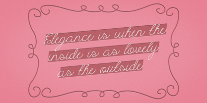 Bluselle Font Poster 3