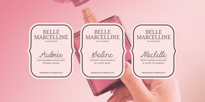 Bluselle Font Poster 6