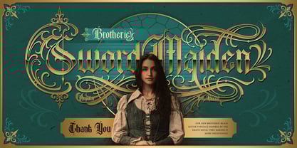 Brotheric Font Poster 12