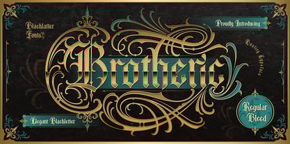 Brotheric Font Poster 1