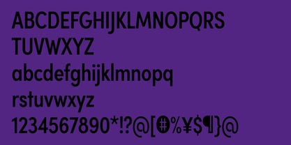 Sofia Pro Condensed Font Poster 8