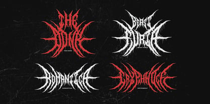 Undeath Font Poster 5