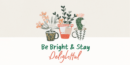 Caption Handwriting Font Poster 3