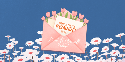 Caption Handwriting Font Poster 2