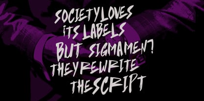 MC Lamilos Font Poster 7