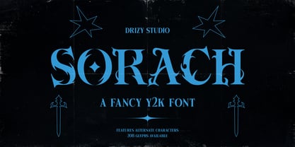 Sorach Font Poster 1