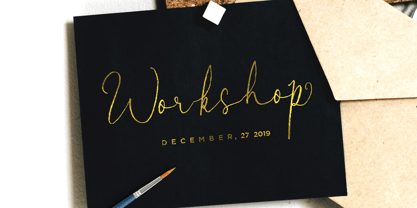 Albino Lovebird Font Font Poster 5