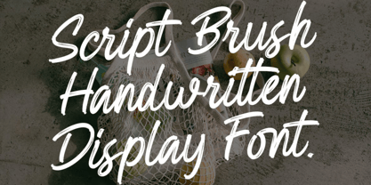 Brmsli Font Poster 2