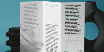 Nuvica Font Poster 12