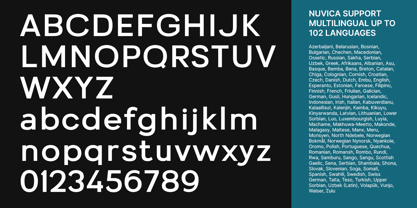 Nuvica Font Poster 8