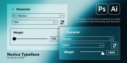 Nuvica Font Poster 10