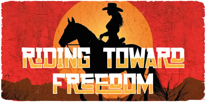 Wicked West Font Poster 4