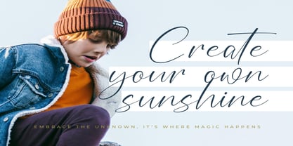 Evangelie Sophia Font Poster 6