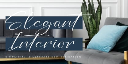 Evangelie Sophia Font Poster 8