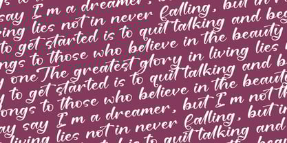 Starlight Beturock Font Poster 9