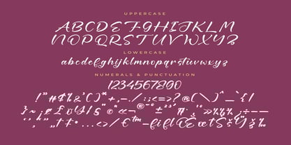 Starlight Beturock Font Poster 13