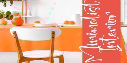 Magnolia Agapanthus Font Poster 10