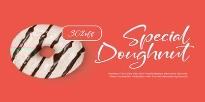 Magnolia Agapanthus Font Poster 9