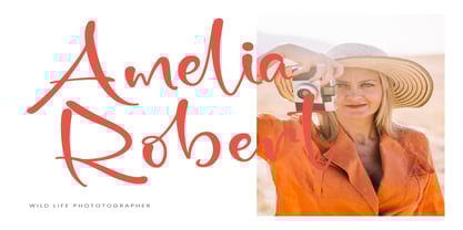 Magnolia Agapanthus Font Poster 5