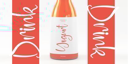 Magnolia Agapanthus Font Poster 3