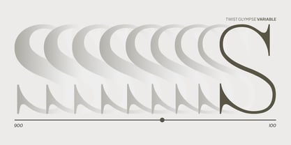 Twist Glimpse Font Poster 7