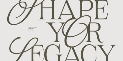 Twist Glimpse Font Poster 3